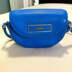 DKNY Half-Moon Cross Body Women Bag, Blue